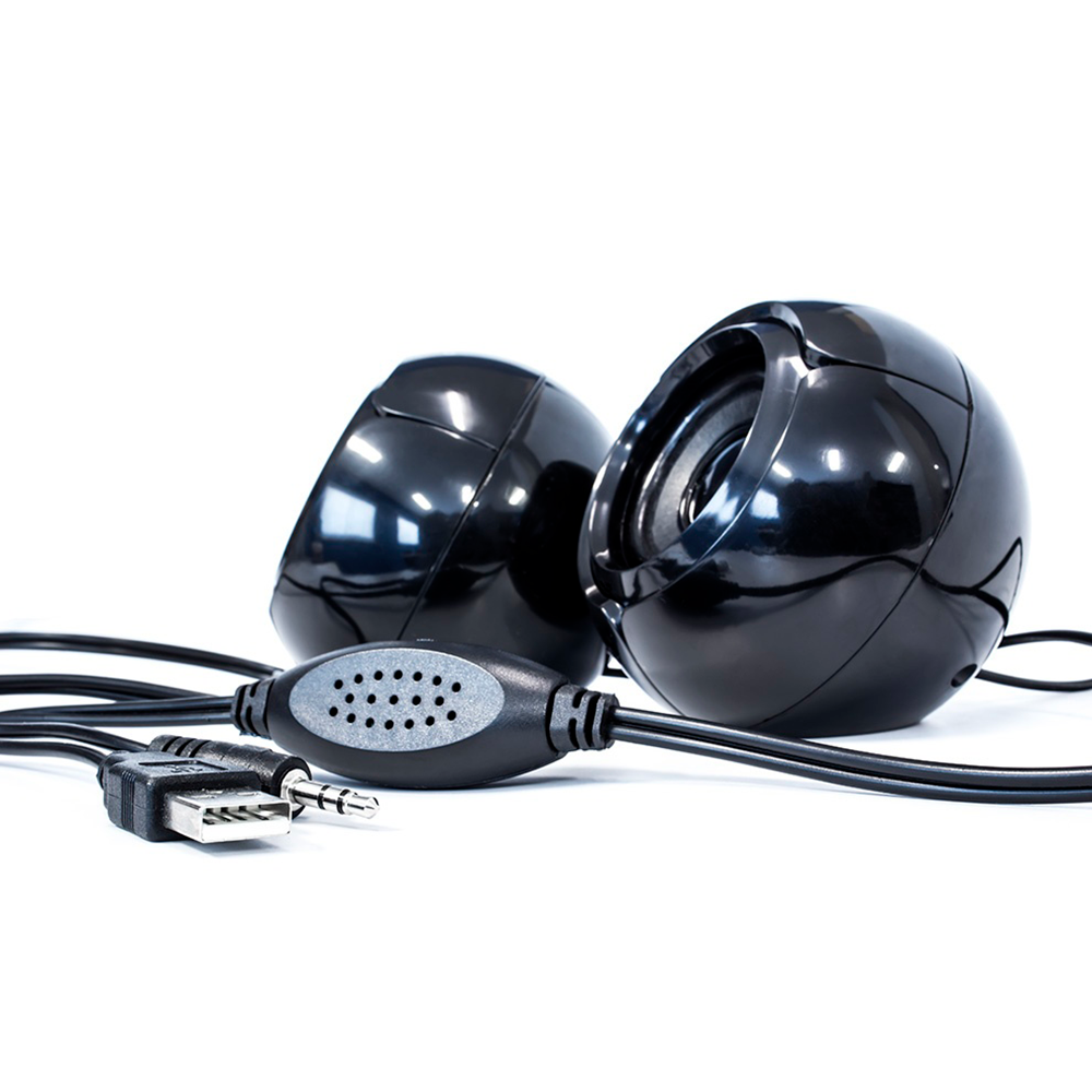 Bocinas Portátiles Vorago SPK-105, Alámbrico, 2.0, 6W RMS, Negro, SPK-105 - Image 2