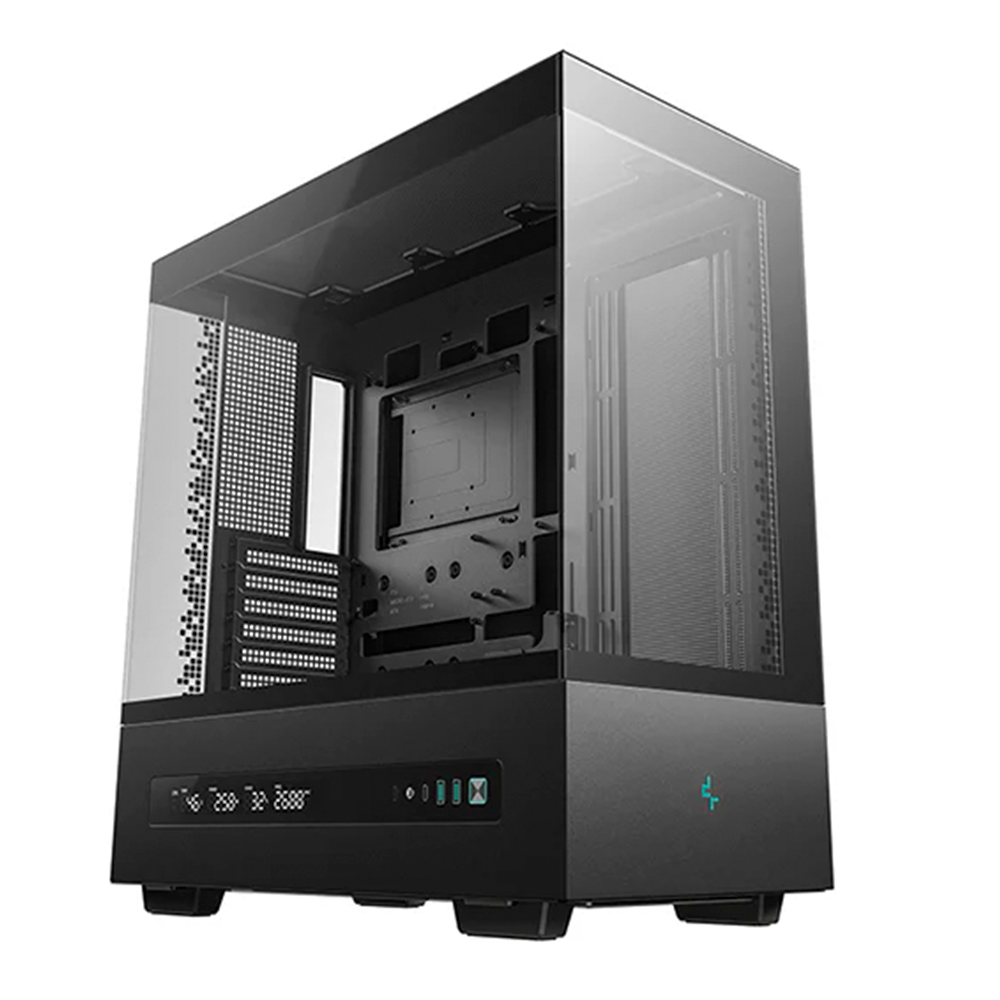 Gabinete Deepcool CH690 Digital, Cristal Templado, Mini-ITX/Micro-ATX/ATX, USB 3.0/2.0, Sin Fuente, Negro, R-CH690-BKNNA0D-G-1