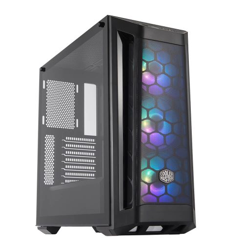 Gabinete Cooler Master MB511 ARGB, Cristal Templado, 3 Ventiladores RGB, Compa, ATX, USB 3.0, MCB-B511D-KGNN-RGA