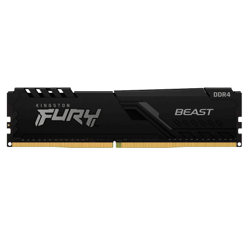Memoria RAM 32GB DDR4 Kingston Fury Beast 3000Mhz, Un Modulo 32GB, KF430C16BB/32 /MAX. 1 X CLIENTE