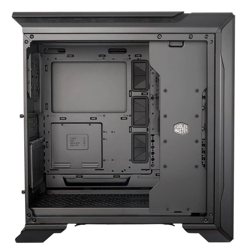 Gabinete Cooler Master SL600M Black Edition, Cristal templado, E-ATX (12'' X 10.7''), Soporte PCI giratorio, MCM-SL600M-KGNN-S00 - Image 3
