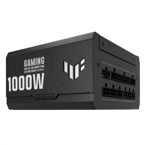 Fuente de Poder ASUS TUF Gaming 1000G 80+ Gold, Modular, 20+4 pin ATX, 135mm, 1000W, TUF-GAMING-1000G