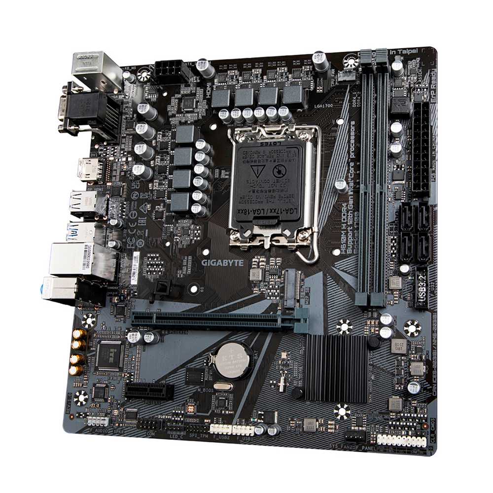 Tarjeta Madre Gigabyte H610M H, Micro ATX, LGA1700, Intel H610 Express, HDMI, Up To 64GB DDR5, HDMI, H610M H - Image 3