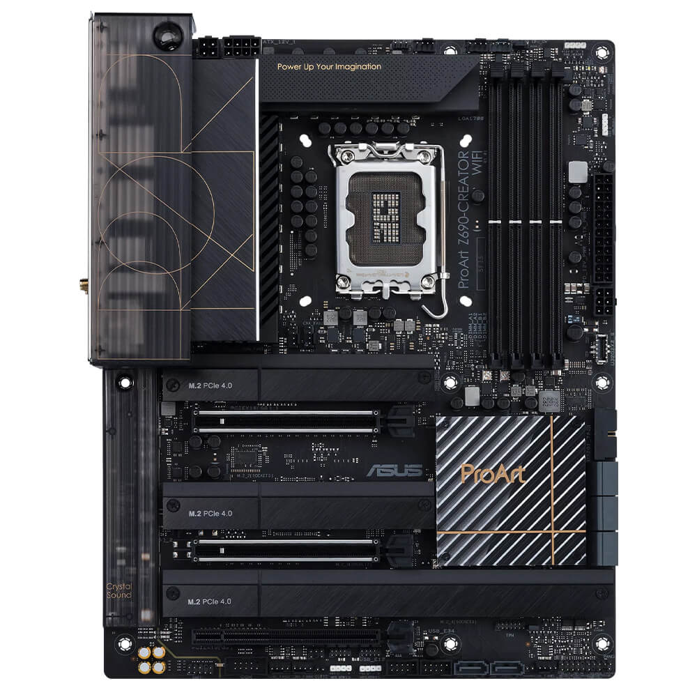 Tarjeta Madre ASUS (PROART Z690-CREATOR WIFI), Socket LGA 1700 Intel, ATX, DDR5, Intel Core 12th Generación - Image 3