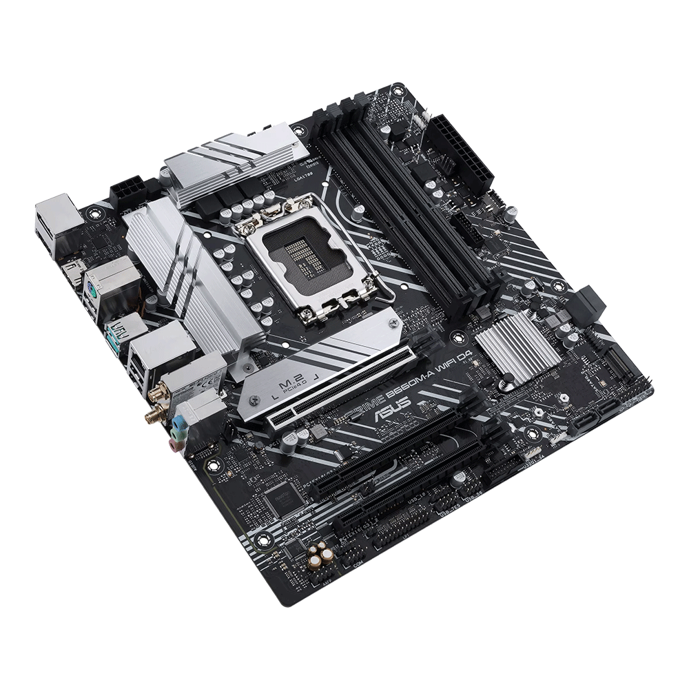 Tarjeta Madre ASUS PRIME B660M-A WIFI D4, Socket LGA1700 Intel B660 Micro ATX, DDR4, Intel Core 12th Generación - Image 4