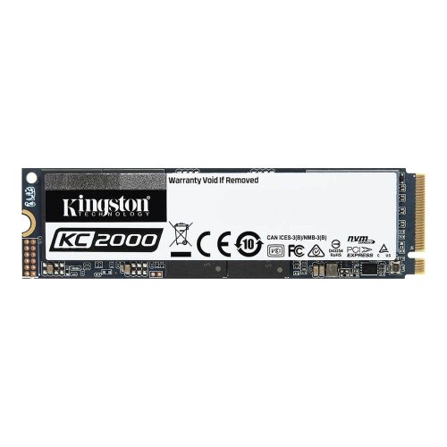 Unidad de estado solido SSD M.2 Nvme 2TB Kingston KC2000 - SKC2000M8/2000G, Tecnología PCIe /MAX. 1 X CLIENTE