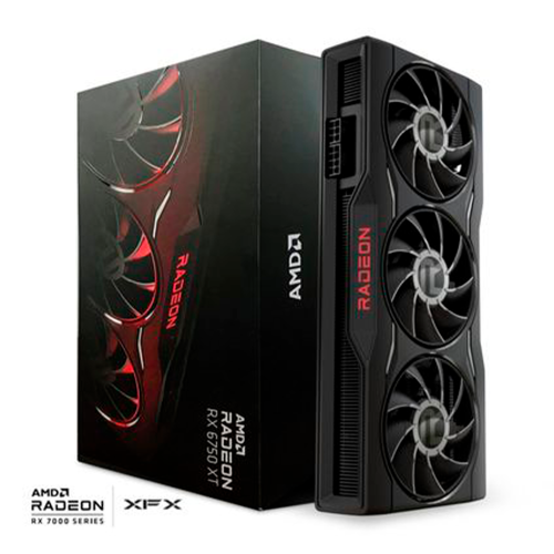 Tarjeta de Video XFX AMD Radeon RX 6750 XT, 12GB 192 bit GDDR6, PCI Express 4.0, RX-675TMBAF9