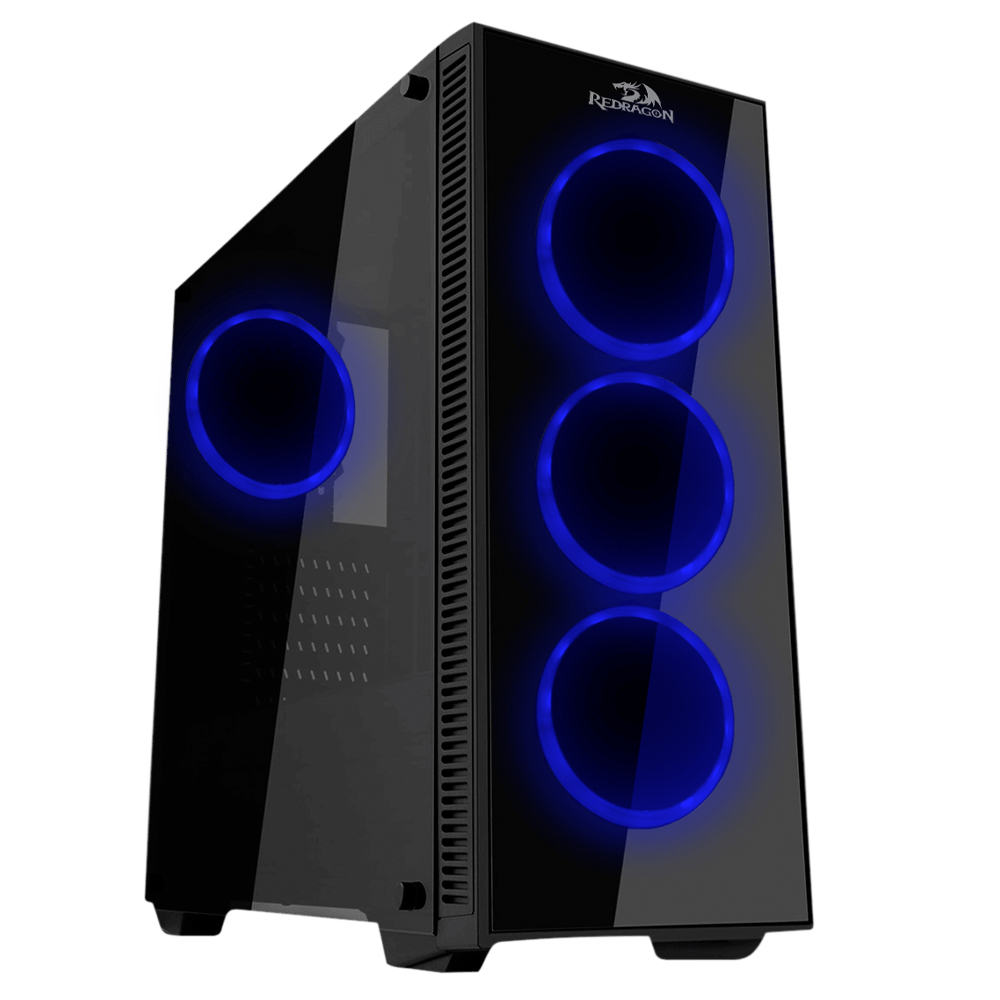 Gabinete Gamer Redragon SIDESWIPE V3/ ATX, USB 3.0, Ventana Lateral, Led Multicolor, Incluye 4 ventiladores RGB - Image 3