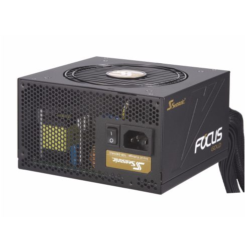 Fuente de poder Seasonic Focus + 750W, 80 Plus Gold Semi Modular, FOCUS GM-750 GOLD