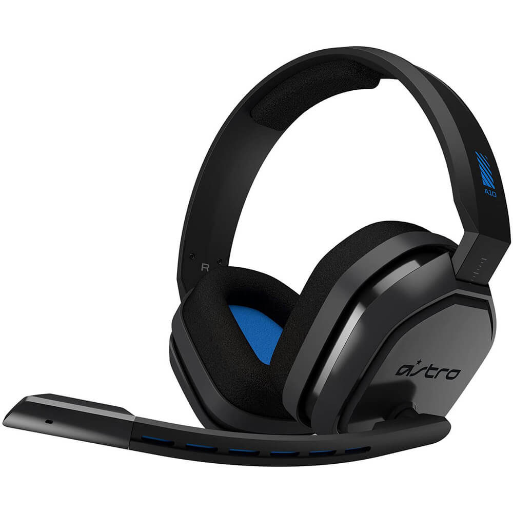 Diadema Gamer Logitech Astro A10 para PS4, Microfono, Jack 3.5mm, PS4 - XBOX, Black-Blue - 939-001594, 939-001594 / - Image 3