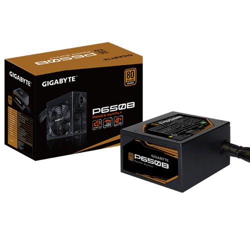 Fuente de poder Gigabyte GP-P650B, 650W, 80+ Bronze/