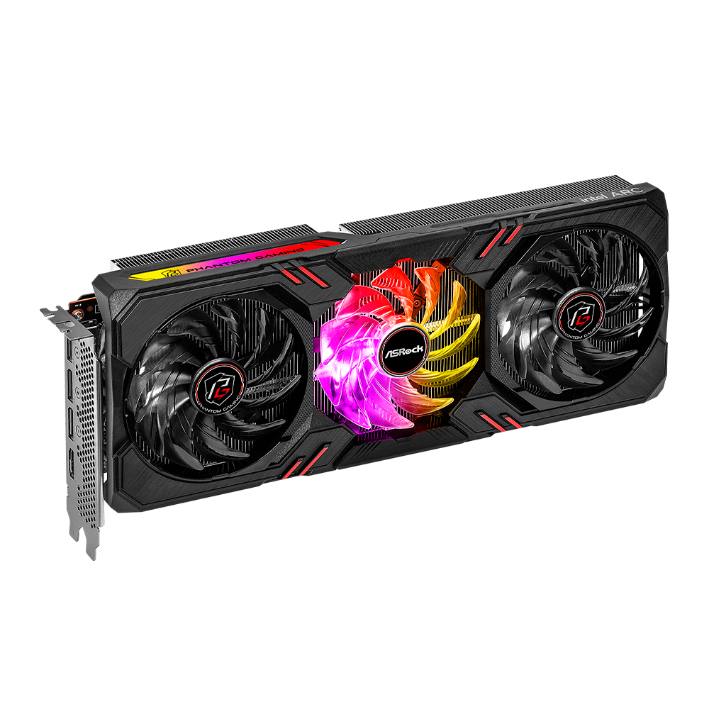 Tarjeta de video Intel ARC A770 Phantom Gaming 8GB OC, PCI Express 4.0, GDDR6, DirectX 12 Ultimate, 256bit, A770 PGD 8GO - Image 3