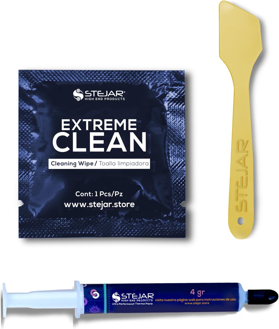 Pasta Térmica Stejar LPP-Extreme 4gr, Alta Calidad, Compatible con GPU, CPU, Consolas, ENST010