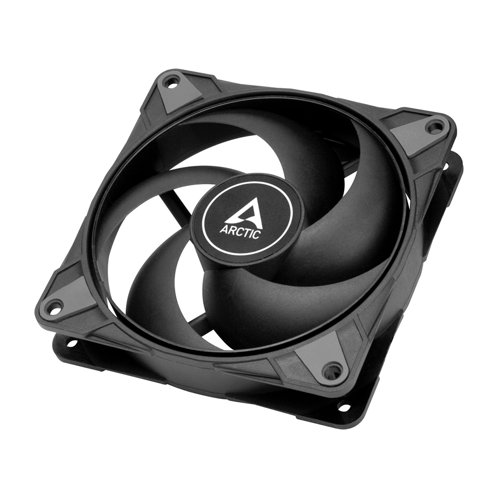 Ventilador ARCTIC P12 Max (paquete de 5), 120mm, De alto rendimiento, 200-3300RPM, Optimizado para la presión estática, Negro, ACFAN00289A - Image 2