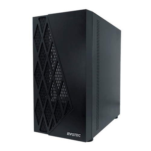 Gabinete Evotec Taipei EV-1018, Midi-Tower, Micro-ATX/Mini-ATX, USB 3.0/2.0, 3 Ventiladores Instalados, Negro, EV-1018