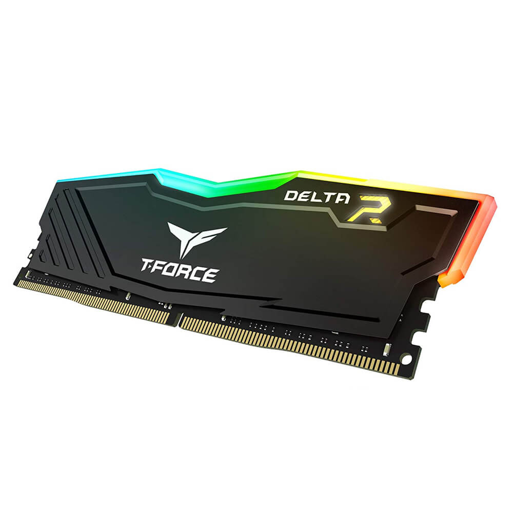 Memoria RAM 8GB DDR4 TeamGroup T-Force Delta RGB 3000Mhz Negra, TF3D48G3000HC16C01 /MAX. 1 X CLIENTE - Image 2