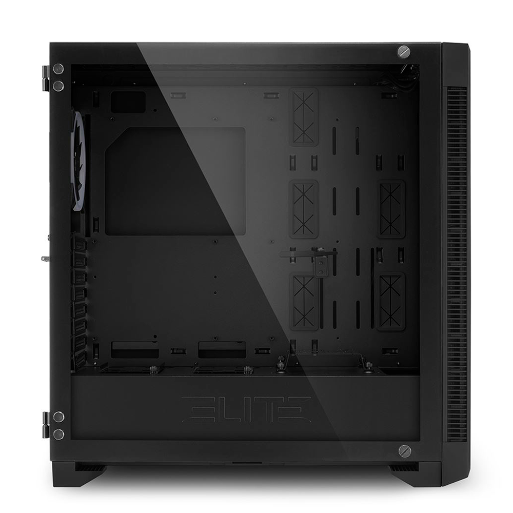 Gabinete Sharkoon Elite Shark CA200G, ATX/Micro-ATX/Mini-ITX, Cristal Templado, USB 3.2, Sin Fuente, 1 Ventilador Instalado, ELITE SHARK CA200G - Image 3