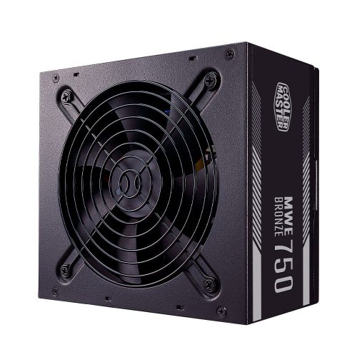 Fuente de poder Cooler Master MWE 750 BRONZE V2, 750W, 80 Plus Bronze, MPE-7501-ACAAB-US