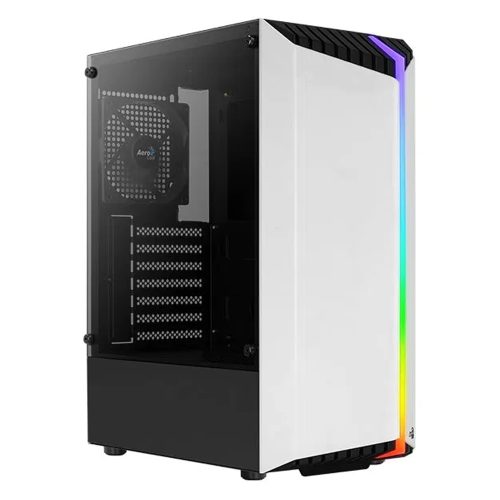 Gabinete Aerocool Bionic G-WT-v2, Blanco, Cristal Templado, ATX, USB 3.0, HD Audio - Bionic-G-WT-v2
