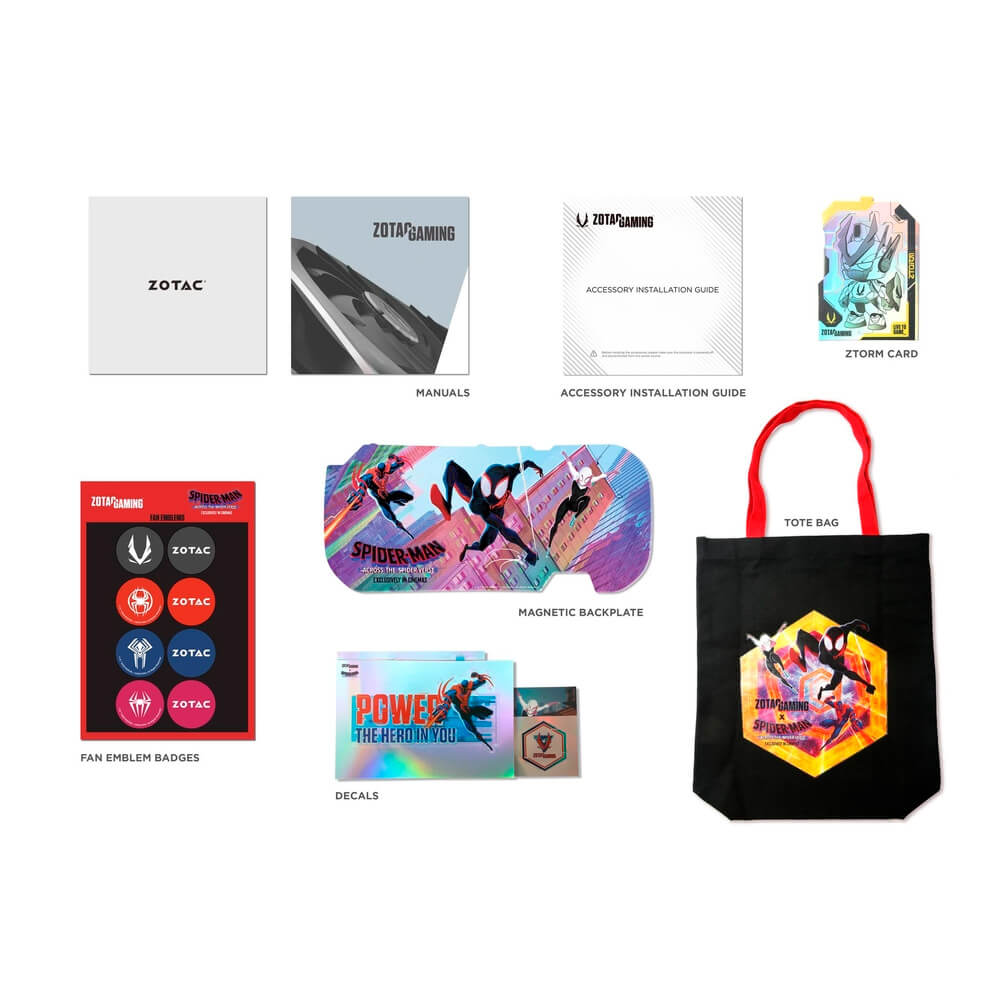 Tarjeta de Video Zotac NVIDIA GAMING GeForce RTX 4060 Ti 16GB Twin Edge OC SPIDER-MAN Across the Spider-Verse, 16GB, 128-bit GDDR6, PCI Express 4.0, ZT-D40620F-10SMP - Image 9