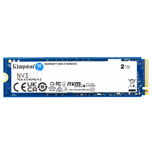 Unidad de Estado Sólido SSD Kingston SNV3S NVMe, 2TB, PCI Express 4.0, 6,000MB/5,000MB, M.2, SNV3S/2000G, promokingston, promokingston /MAX. 1 X CLIENTE