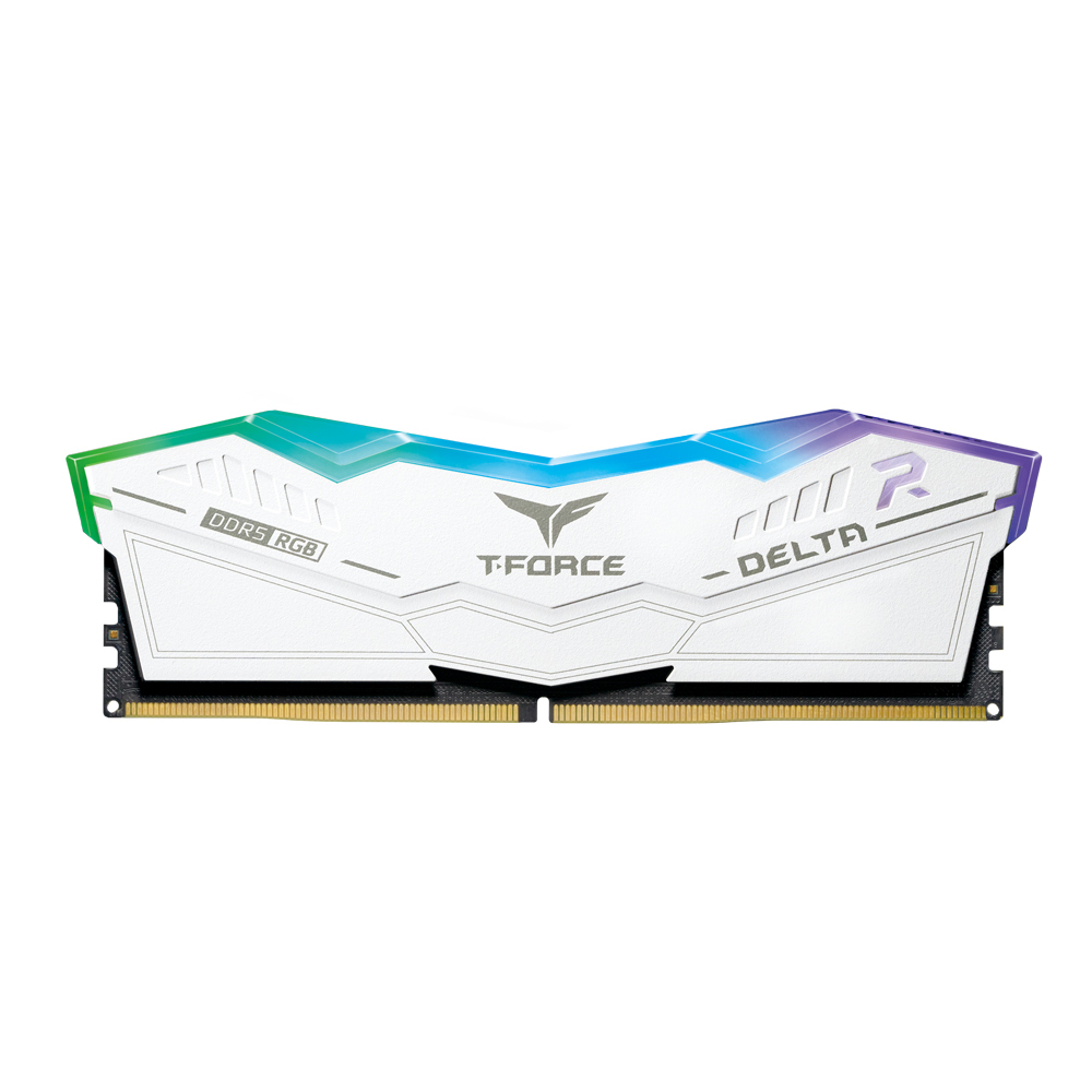 MEMORIA RAM TEAMGROUP T FORCE DELTA RGB 32GB (16GBx2) DDR5 6400 MHZ PC5 51200 BLANCO, FF4D532G6400HC40BDC01, TEAMGROUPNAVIDAD /MAX. 1 X CLIENTE - Image 2