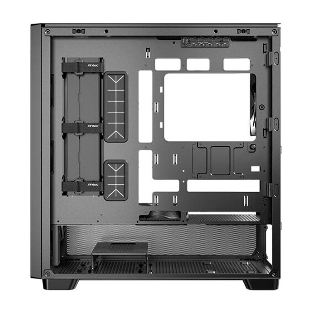 Gabinete Antec FLUX SE, Midi-Tower, ATX/E-ATX/ITX/Micro-ATX, 5 Ventiladores Incluidos, USB 2.0/3.0, Sin Fuente, Negro, FLUX SE/ NAVIDAD - Image 4