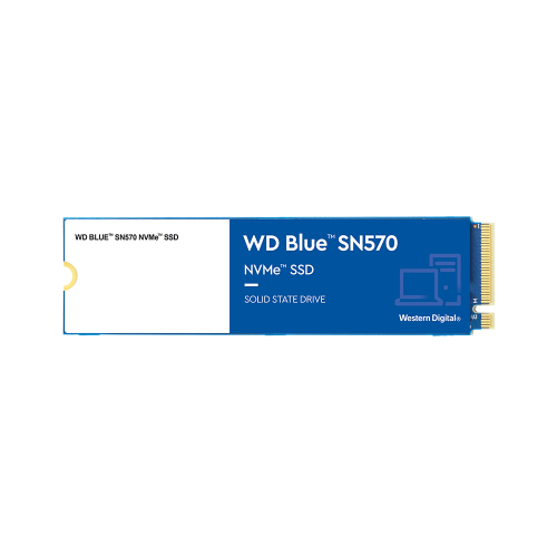 Unidad SSD WD Blue SN570 250GB, M.2, 2280, WDS250G3B0C /MAX. 1 X CLIENTE