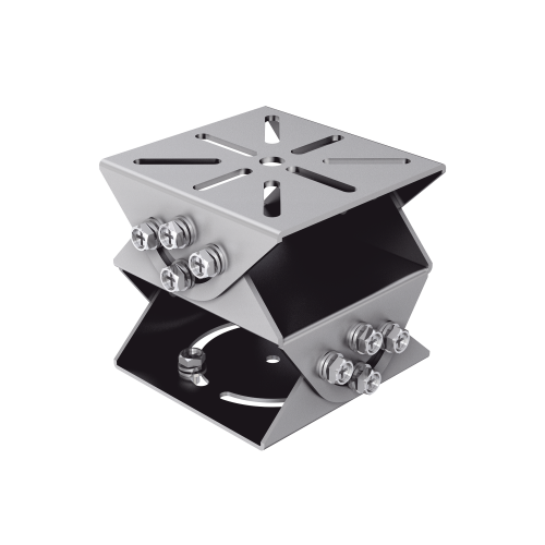 HIKVISION DS-1232ZJ-T/BJH Montaje de Conexión para Cámaras IDS-TCM403-BI(G)/POE/0832, Fabricado en Aluminio