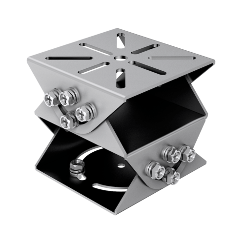 HIKVISION DS-1232ZJ-T/BJH/ANTI-CORROSION Montaje de Conexión para Cámaras IDS-TCM403-BI(G)/POE/0832, Fabricado en Aluminio, Anticorrosivo