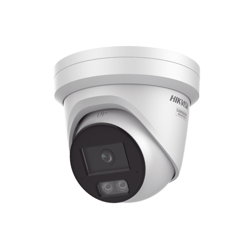HIKVISION DS-2CD2367G3-LIS2UY/SL [Dual Light + ColorVu 3.0 + HikAI] Turret IP 6 Megapixel, Lente 2.8 mm, 30 mts IR + Luz Blanca, 2 Microfonos Integrados, Exterior IP67, Estrobo Luz Blanca, WDR 130 dB, ACUSENSE 3.0, Metal, NEMA 4X, ACUSEARCH