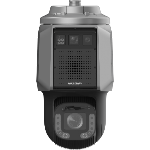 HIKVISION DS-2SR8C432I5XG-LFW/SP/R12/18 Cámara PTZ Radar Triple Cámara Integrada + Radar, Detección de Intrusión Multidimensional, Rango de Detección 200 m, 24.05 GHz a 24.25 GHz, IP67