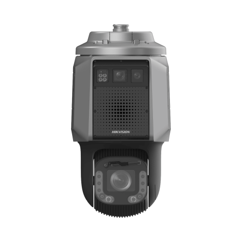 HIKVISION DS-2SR8C440I5XG-LFW/SP/R15/18 Cámara PTZ con Radar Triple Cámara Integrada, Detección de Intrusión por Radar, Rango de Detección 500 m, 32x Zoom Óptico, IP67