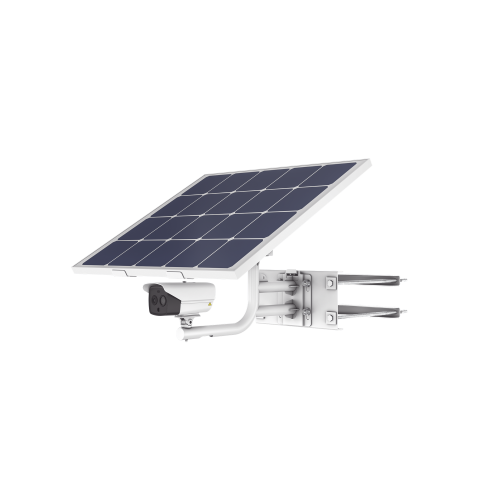HIKVISION DS-2TXS2628-10P/QA/GLT/CH36S80(LA) Kit Solar IP All in One, Cámara Termica 256 × 192, Lente 9.7 mm, Panel Solar, Batería de Respaldo de Litio 23.2Ah, Conexión 4G, Accesorios de Instalación