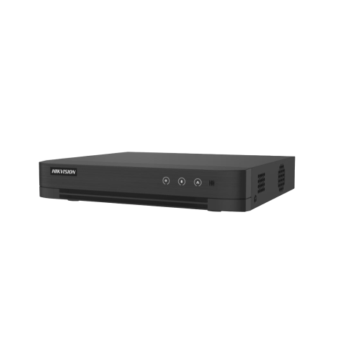 HIKVISION DS-7204HGHI-M1/T [Audio Bidireccional] DVR 4 Canales TurboHD + 1 Canal IP, 2 Megapixel (1080p) Lite, Acusense Lite (Evita Falsas Alarmas), Audio por Coaxitron, 1 Bahia de Disco Duro, H.265+, Salida de Vídeo Full HD