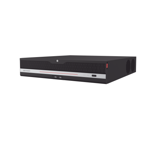 HIKVISION DS-9632NXI-M8R/VPRO [AcuSeek] NVR 32 Megapixel (8K), 32 Canales IP, AcuSense, ANPR, Conteo de Personas, Heat Map, 8 Bahías de Disco Duro, 2 Tarjetas de Red, Soporta RAID con Hot Swap, 2 HDMI en 8K, Soporta POS, Alarmas I/O, ACU