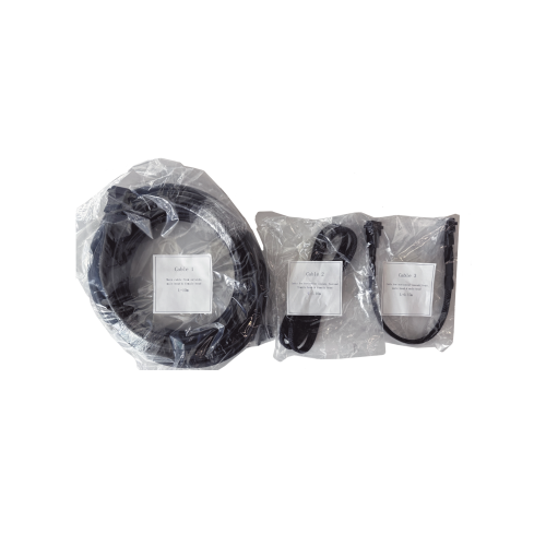 HIKVISION DS-D40W-2F/PC Kit de Cables de Corriente e Interconexión, Compatible con Familias BW y CW