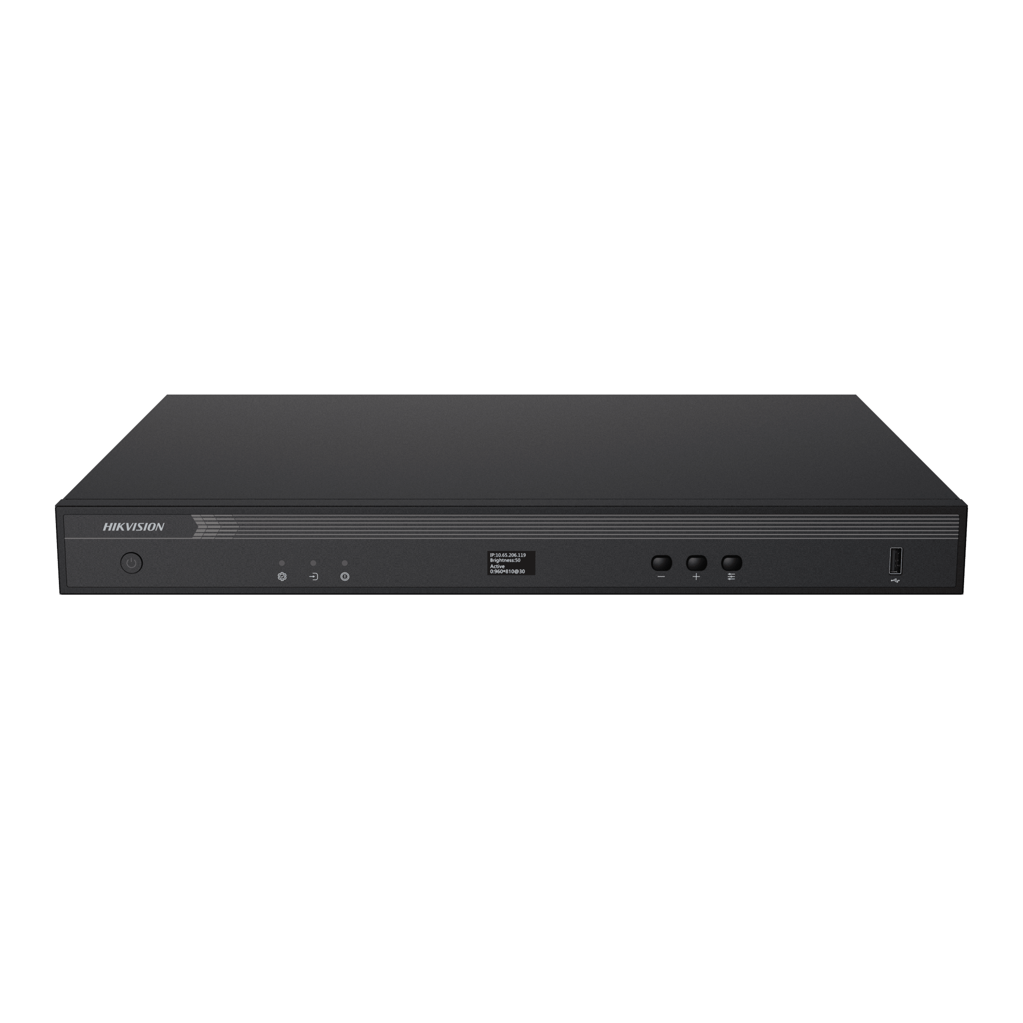 HIKVISION DS-DT60V-03HDI20NO/U Controlador LED para Videowall, Configuración WEB, Android Interconstruido, 20 Puertos de Video RJ45, Compatible con Paneles LED Hikvision