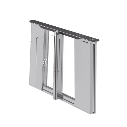 HIKVISION DS-K3B961TX-R/DPIQL-DP90 Torniquete con Reconocimiento Facial y Lector QR Embebidos, DERECHO/ 100 mil usuarios, Carril de 90 Cms, Requiere Torniquete Izquierdo