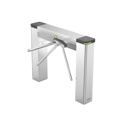 HIKVISION DS-K3G501LXR/DM55 Torniquete Estético Trípode Bidireccional de Acero Inoxidable, 3 Millones de Ciclos MCBF, Interior y Exterior Protegido, LEDs indicadores de Entrada y Salida /Tipo Puente