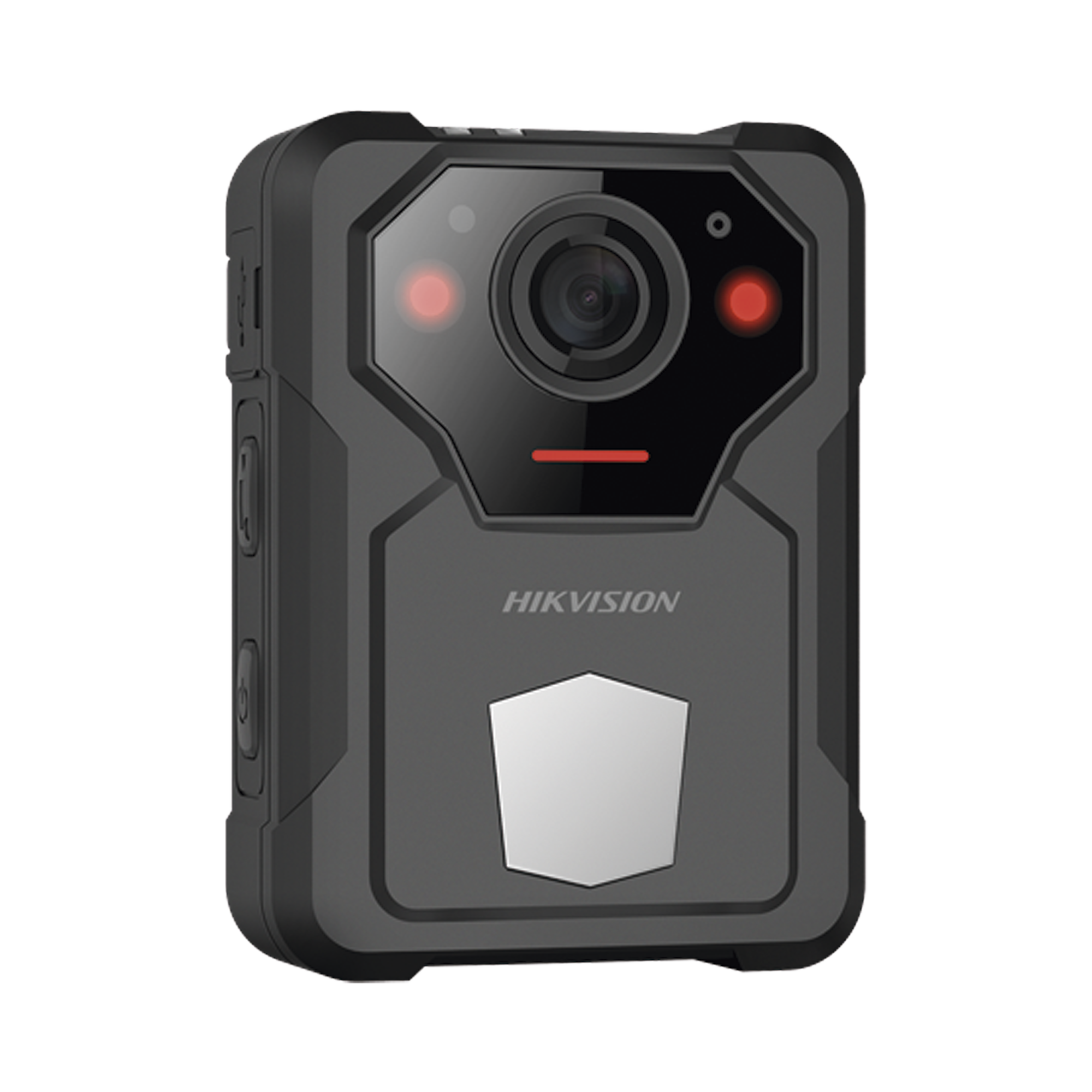 HIKVISION DS-MCW406/128G Body Camera Portátil, Grabación a 2K (4 Megapixel), Pantalla 1.77″ TFT, Fotos de Hasta 40 Megapixel, IP67, H.265, 128 GB de Almacenamiento, Microfono Integrado
