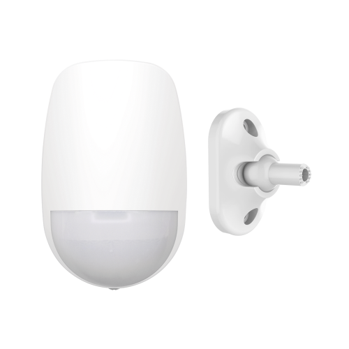 HIKVISION DS-PDD12P-EG2/UB Detector PIR Cableado Interior de Doble Tecnología PIR y Microondas, Inmunidad a Mascotas 10 Kg, Detección de 12 mts, Ángulo de 85.9° de Cobertura + Montaje Universal