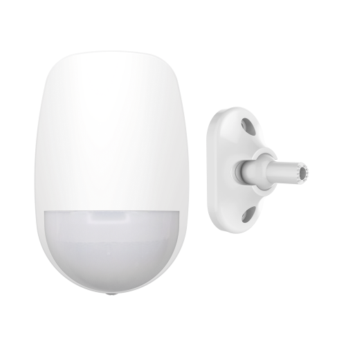 HIKVISION DS-PDD12P-EG2-WB/UB (AX PRO) Detector PIR Inalámbrico de Doble Tecnología, Inmunidad a Mascotas, Rango de Detección de 12 mts, Angulo de 85.9° de Cobertura + Montaje Universal