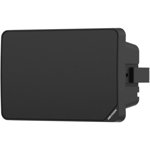 HIKVISION DS-QAE0120G1R/BLACK Altavoz de Pared, 20 Watts, 70 V, 100 V, 8 Ohm, Negro, Interior, Woofer 5.25′′, Tweeter 1″