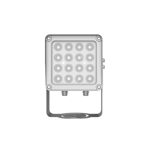 HIKVISION DS-TL2000CI/L3/E Lampara IR de Luz Continua, 16 Lámparas LED, Distancia Efectiva 16 a 25 metros, Cobertura 40°, Exterior IP66