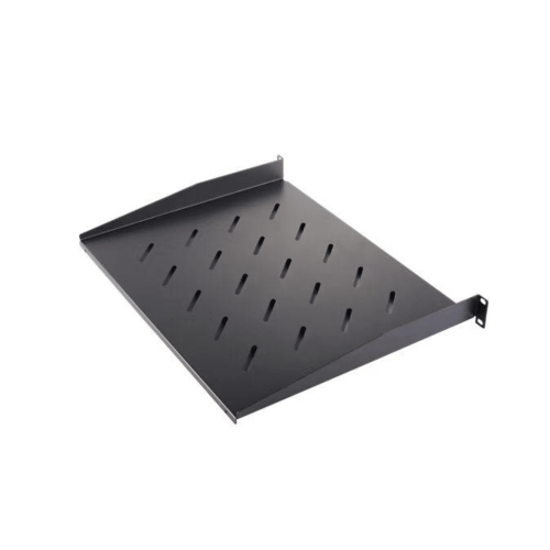 HIKVISION DS-XSPB04-S/B Charola para Soportar Equipos en Rack de 19″, Profundidad de 30 CM, Color Negro, 1 U Rack