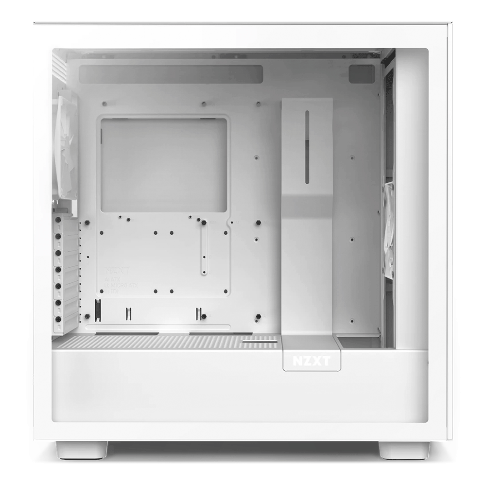 Gabinete NZXT H7 FLOW Blanco, Cristal Templado, ATX Sin Fuente, USB Tipo C, CM-H71FW-01, NZXTPROMO/ NAVIDAD - Image 3
