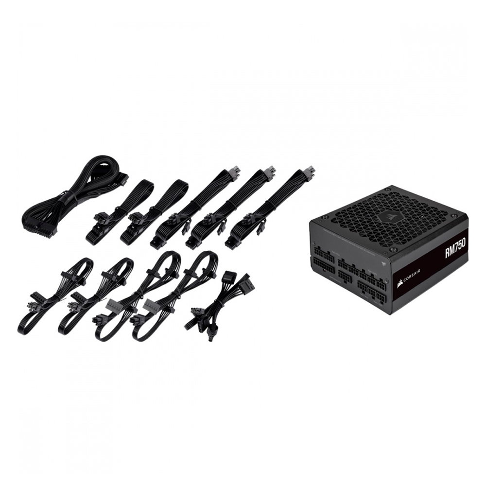 Fuente de Poder Corsair RM750 80 PLUS Gold, Recertificada, 24-pin ATX, 140mm, 750W, Negro, CP-9020234-NA/RF / - Image 5