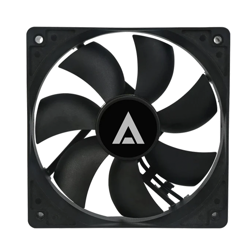 Ventilador Polar EG VG120, 120 mm, Silencioso, 12v, 1200rpm, Conector Molex, Negro, AC-938136