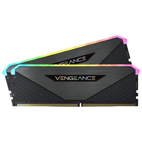 Memoria RAM DDR4 16GB 3600MHz Corsair Vengeance RGB RT, Kit 2x8GB, Negras, CMN16GX4M2Z3600C18, /MAX. 1 X CLIENTE